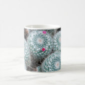 Pflanze mit Tiny Pink Blume Kaffeetasse (Mittel)