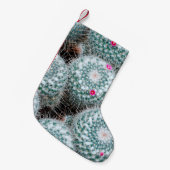 Pflanze mit Tiny Pink Blume Kleiner Weihnachtsstrumpf (Vorderansicht (hängend))