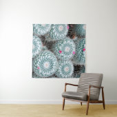 Pflanze mit Tiny Pink Blume Wandteppich (Beispiel (Horizontal))