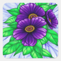 Pflanze mit violetten Blumen
