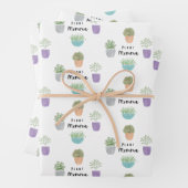 Pflanze Momma Wrapping Paper Sheets Geschenkpapier Set (Beispiel)