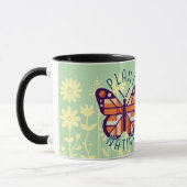 Pflanze Monarch Butterfly Yellow Flowers Tasse (Links)