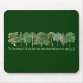 Pflanze Mousepad (Vorne)