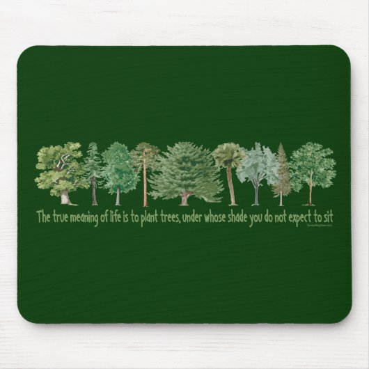 Pflanze Mousepad (Vorne)