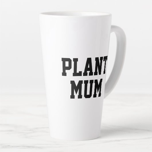 Pflanze mum Kaffee Tasse (Rechte Ecke)