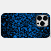 Pflanze Muster A05.b Schwarze BG Case-Mate iPhone Hülle (Rückseite (Horizontal))