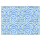 Pflanze Muster A08.b boho. lblue BG Tischdecke (Vorderseite (Horizontal))