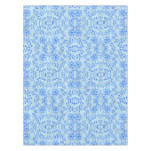 Pflanze Muster A08.b boho. lblue BG Tischdecke (Vorderseite)