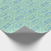 Pflanze Muster A08.b boho. lgrün BG Geschenkpapier (Ecke)