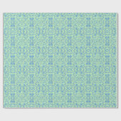 Pflanze Muster A08.b boho. lgrün BG Geschenkpapier (Flach)