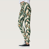 Pflanze-Muster Leggings (Links)
