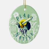 Pflanze Native Keramik Ornament (Rechts)