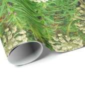 Pflanze, Naturfotografie Geschenkpapier (Rolleneckpunkt)