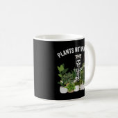 Pflanze nicht Leute, die die Pflanze der Schädelgä Kaffeetasse (VorderseiteRechts)