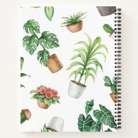 Pflanze Notizblock (Rückseite)