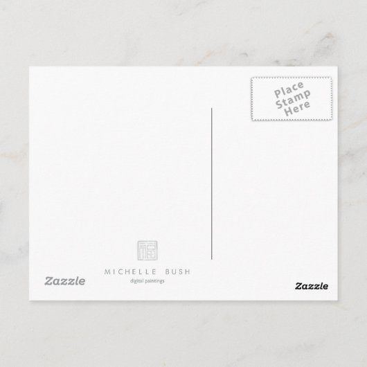 Pflanze Nr. 1 des Jahrhunderts Postkarte (Rückseite)