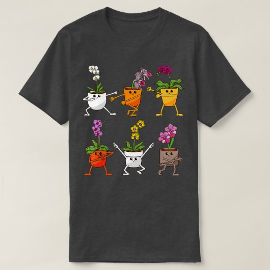 Pflanze Orchid T-Shirt (Design vorne)