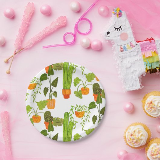 Pflanze Pappteller (Party)