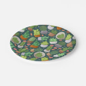 Pflanze Pappteller (Schrägansicht)