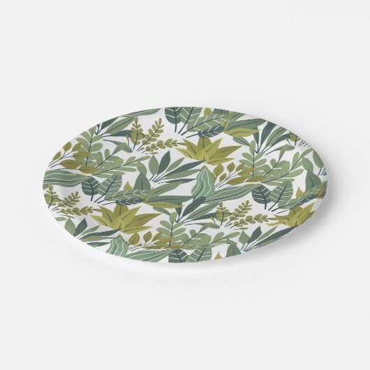 Pflanze Pappteller (Schrägansicht)