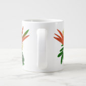 Pflanze Paradies Art Grüne Jumbo-Tasse (Rückseite)