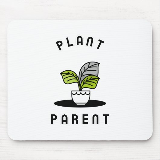 Pflanze Parent Mousepad (Vorne)