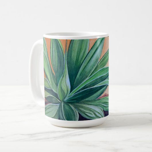 Pflanze Party Kaffeetasse (Vorderseite Links)