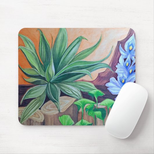 Pflanze Party Mousepad (Mit Mouse)