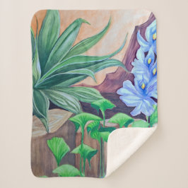 Pflanze Party Sherpadecke