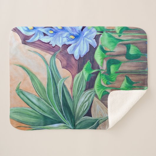 Pflanze Party Sherpadecke (Vorderseite (Horizontal))