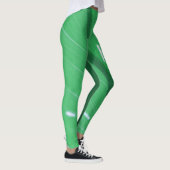 Pflanze Pastellfarben Leggings Pale (Rechts)