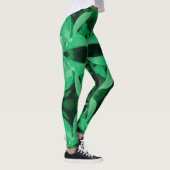 Pflanze Pastellfarben Leggings Pale (Rechts)