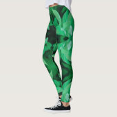 Pflanze Pastellfarben Leggings Pale (Links)