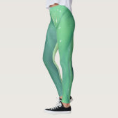 Pflanze Pastellfarben Leggings Pale (Links)