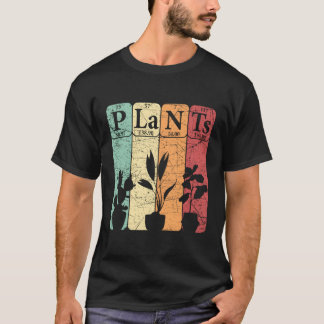 Pflanze Periodische Tafelmäuse Pflanze Botanik T-Shirt