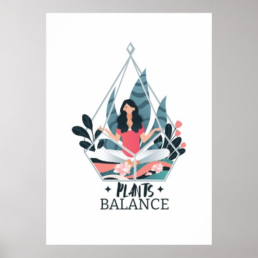 Pflanze Pflanze Saldo Poster (Vorne)