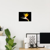 Pflanze-Poster "Bird of Paradise" Poster (Heimbüro)