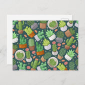 Pflanze Postkarte (Vorne/Hinten)