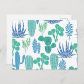 Pflanze Postkarte (Vorne/Hinten)