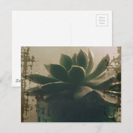 Pflanze Postkarte (Vorne/Hinten)