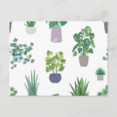 Pflanze Postkarte (Vorderseite)