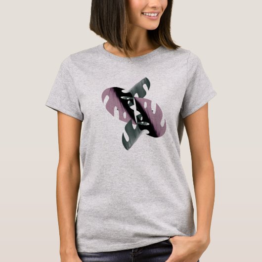 Pflanze Pot Greenery in Monstera T-Shirt (Vorderseite)