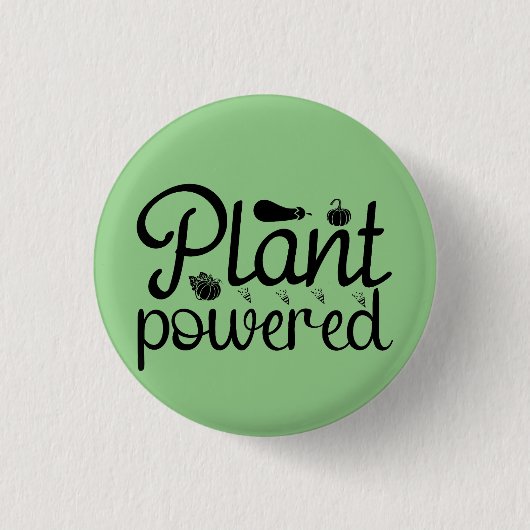 PFLANZE POWERED BUTTON (Vorderseite)