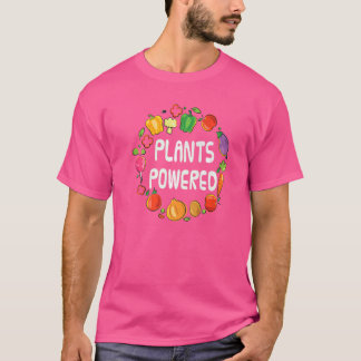 Pflanze Powered Vegan Pflanze auf vegetarische Män T-Shirt