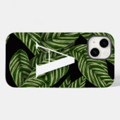 Pflanze Print Monogram Case-Mate iPhone Hülle (Rückseite (Horizontal))
