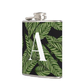 Pflanze Print Monogram Flachmann (Links)