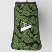 Pflanze Print Monogram Golf Headcover (Rotieren 90)