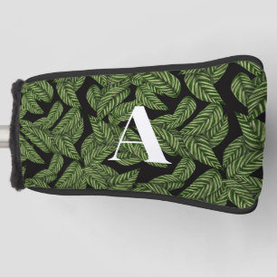 Pflanze Print Monogram Golf Headcover
