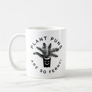 Pflanze Puns sind so flink. Kaffeetasse