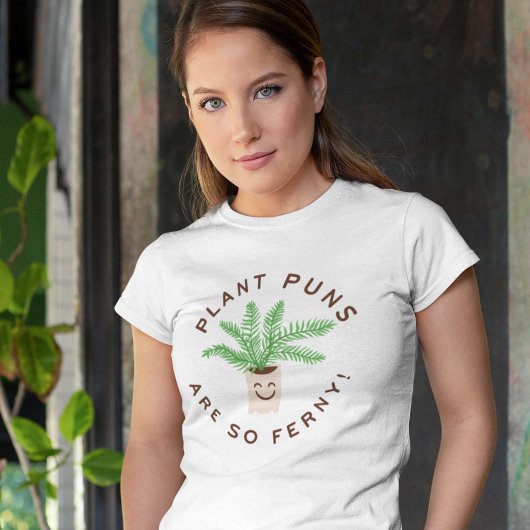 Pflanze Puns sind so flink. T-Shirt